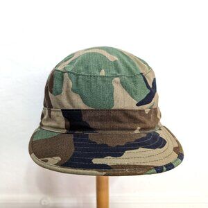 TRU-SPEC Hat 7 1/4 Camo Flat Brim‎ Military Fitted Cotton Polyester Cap